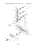 Hydraulic hose cutting device diagram and image