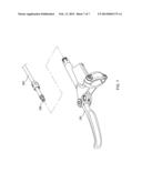 Hydraulic hose cutting device diagram and image