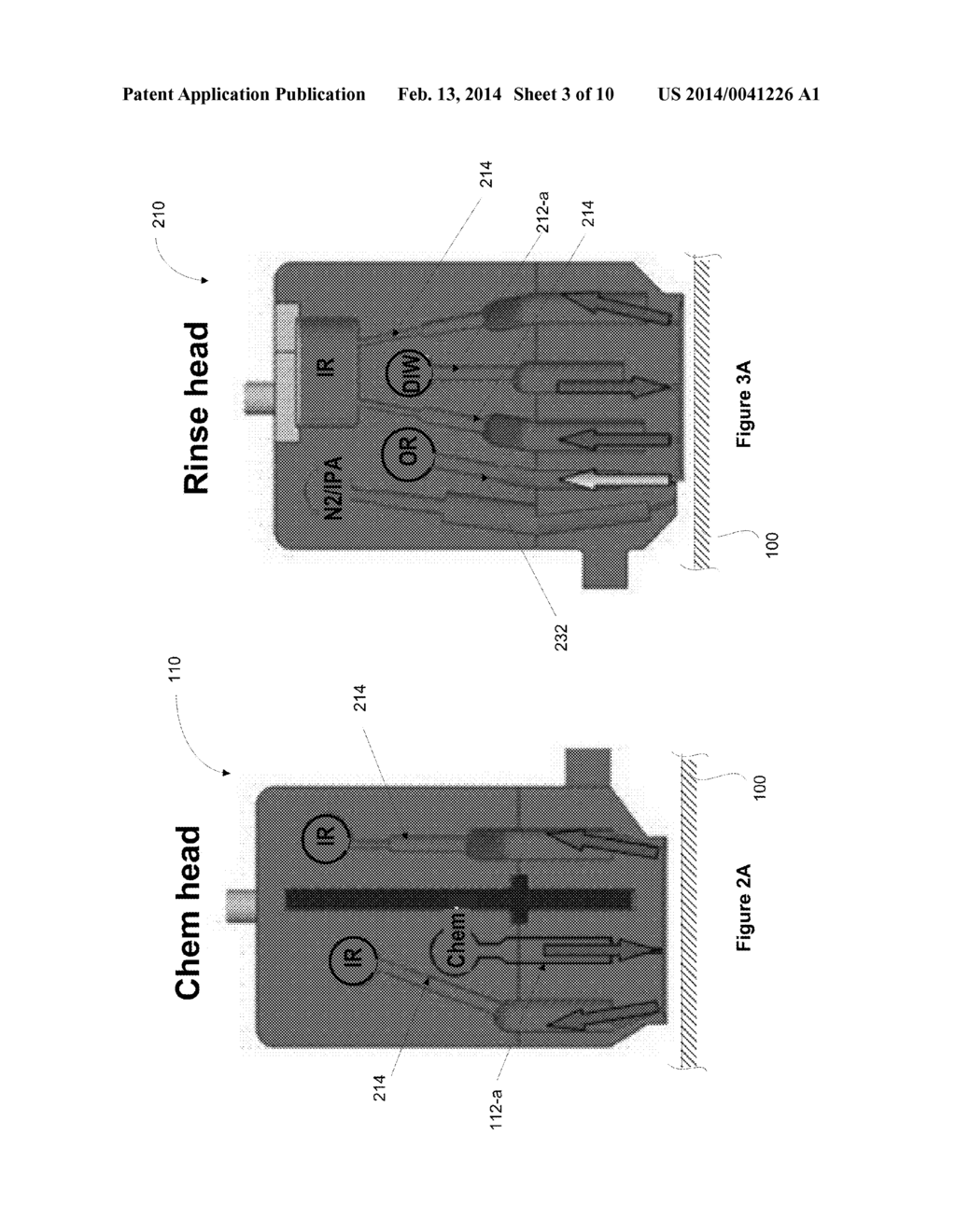 Method and Apparatus for Physical Confinement of a Liquid Meniscus Over a     Semiconductor Wafer - diagram, schematic, and image 04