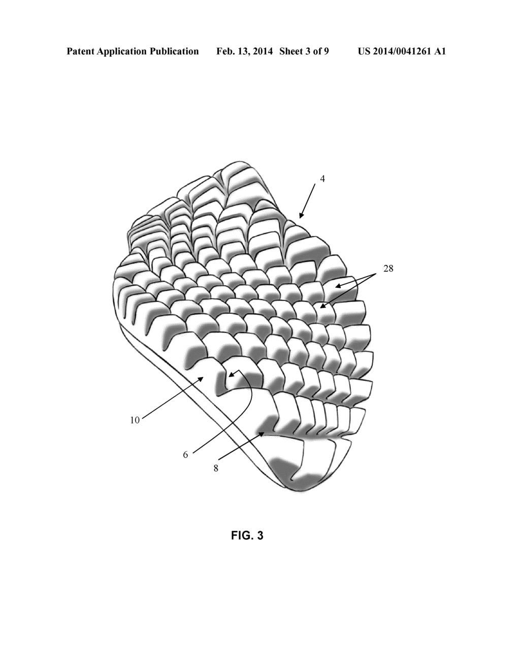 Flexible Sole for Footwear - diagram, schematic, and image 04