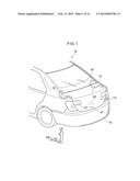 VEHICLE TRUNK DOOR STRUCTURE diagram and image