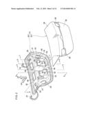 VEHICLE TRUNK DOOR STRUCTURE diagram and image