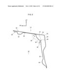 VEHICLE TRUNK DOOR STRUCTURE diagram and image