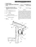 Mounting System for a Gasket which Prevents Water and Moisture     Infiltration of the Fascia Region of a Roof diagram and image