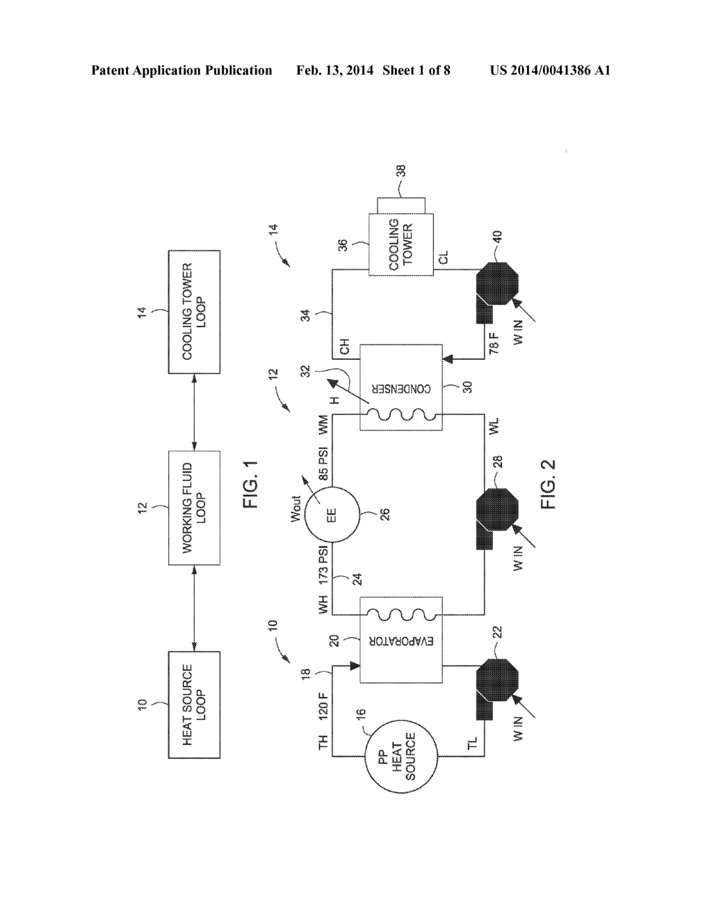 COOLING TOWER APPARATUS AND METHOD WITH WASTE HEAT UTILIZATION - diagram, schematic, and image 02