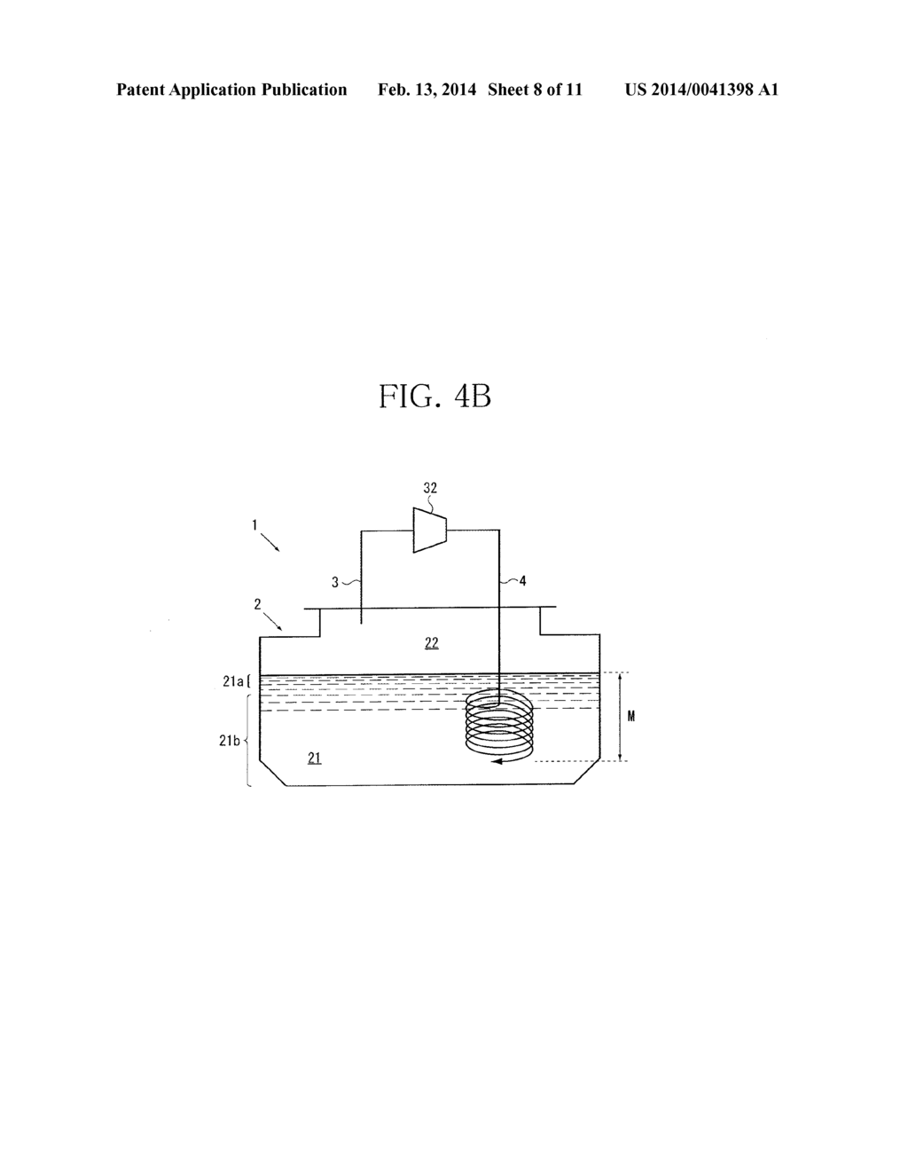 BOIL-OFF GAS PROCESSING APPARATUS AND LIQUEFIED GAS TANK - diagram, schematic, and image 09