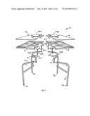 OUTDOOR TABLES WITH HEATER ACCESS diagram and image