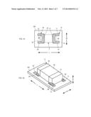 MOUNTING LAND STRUCTURE AND MOUNTING STRUCTURE FOR LAMINATED CAPACITOR diagram and image