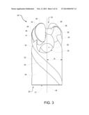 ROTATIONAL DRILL BITS AND DRILLING APPARATUSES INCLUDING THE SAME diagram and image