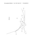 CUTTING ELEMENTS HAVING CUTTING EDGES WITH CONTINUOUS VARYING RADII AND     BITS INCORPORATING THE SAME diagram and image