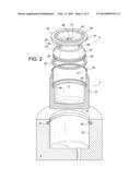 AIR COOLED PISTON CAP ASSEMBLY diagram and image