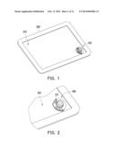 CONTROLLING DEVICE OF TURNING KNOB AND CONTROLLING METHOD OF TOUCH PANEL diagram and image