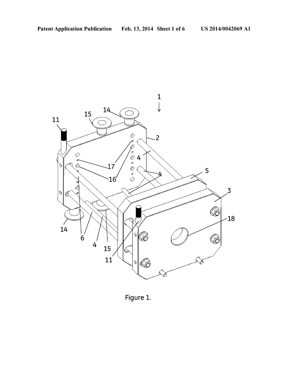 CROSSFLOW FILTRATION CASSETTE HOLDER - diagram, schematic, and image 02