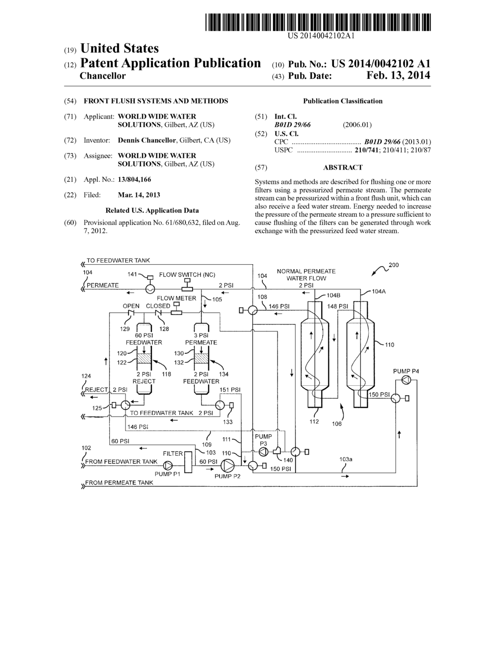 Front Flush Systems and Methods - diagram, schematic, and image 01