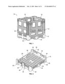 Bulk Container with Angled Side Wall to Base Installation diagram and image