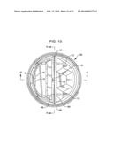 LID AND VAPOR DIRECTING BAFFLE FOR BEVERAGE CONTAINER diagram and image