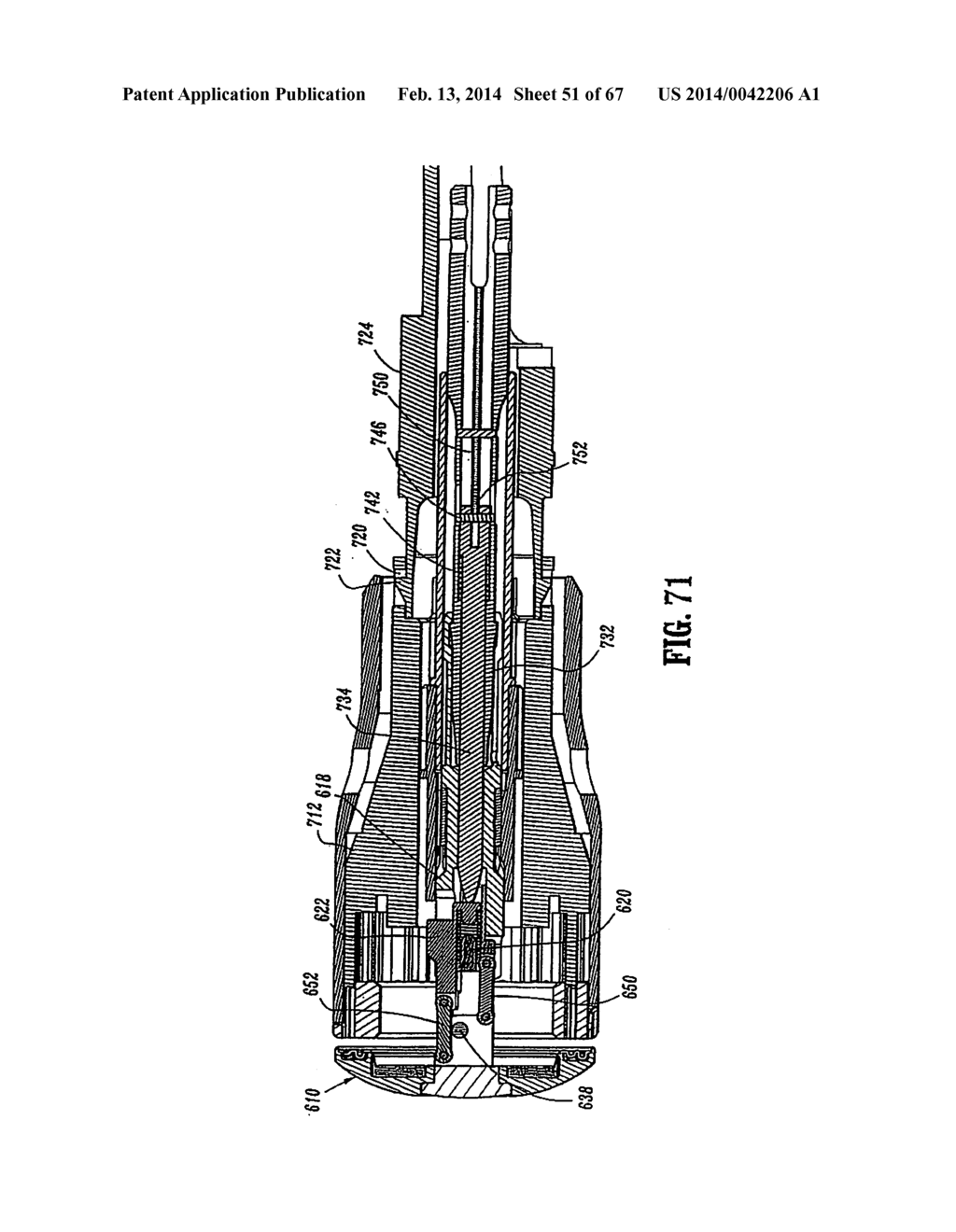 SURGICAL STAPLING DEVICE - diagram, schematic, and image 52