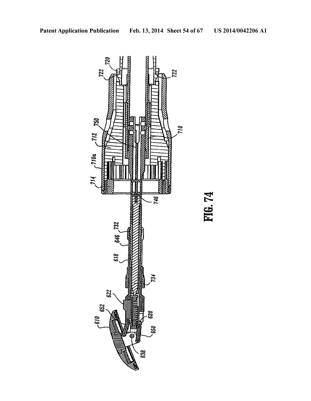 SURGICAL STAPLING DEVICE - diagram, schematic, and image 55