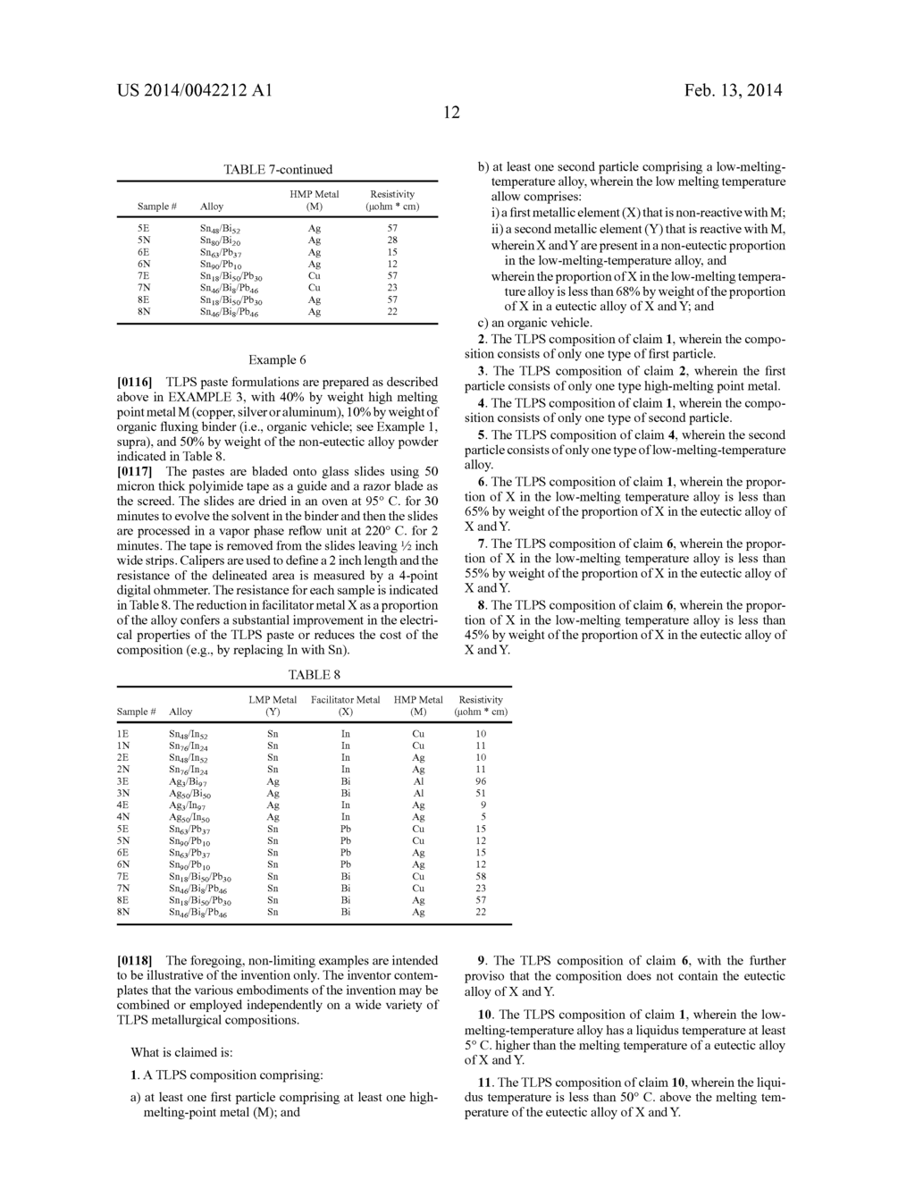 ELECTRICALLY CONDUCTIVE COMPOSITIONS COMPRISING NON-EUTECTIC SOLDER ALLOYS - diagram, schematic, and image 18