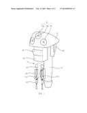 WASHER NOZZLE FOR VEHICLE diagram and image