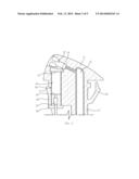 WASHER NOZZLE FOR VEHICLE diagram and image