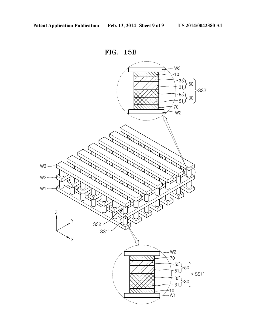 RESISTANCE SWITCHING MATERIAL ELEMENT AND DEVICE EMPLOYING THE SAME - diagram, schematic, and image 10