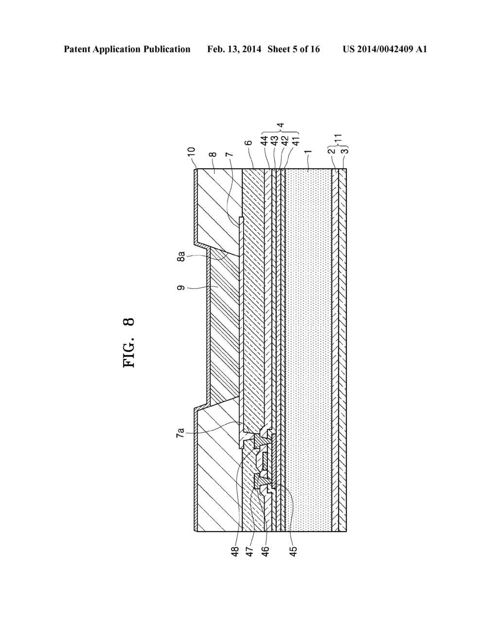 ORGANIC ELECTROLUMINESCENCE DISPLAY DEVICE - diagram, schematic, and image 06