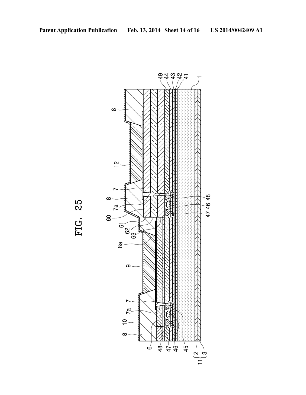 ORGANIC ELECTROLUMINESCENCE DISPLAY DEVICE - diagram, schematic, and image 15