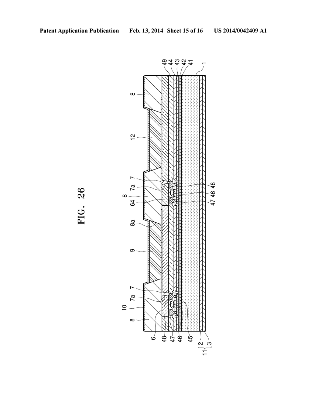 ORGANIC ELECTROLUMINESCENCE DISPLAY DEVICE - diagram, schematic, and image 16