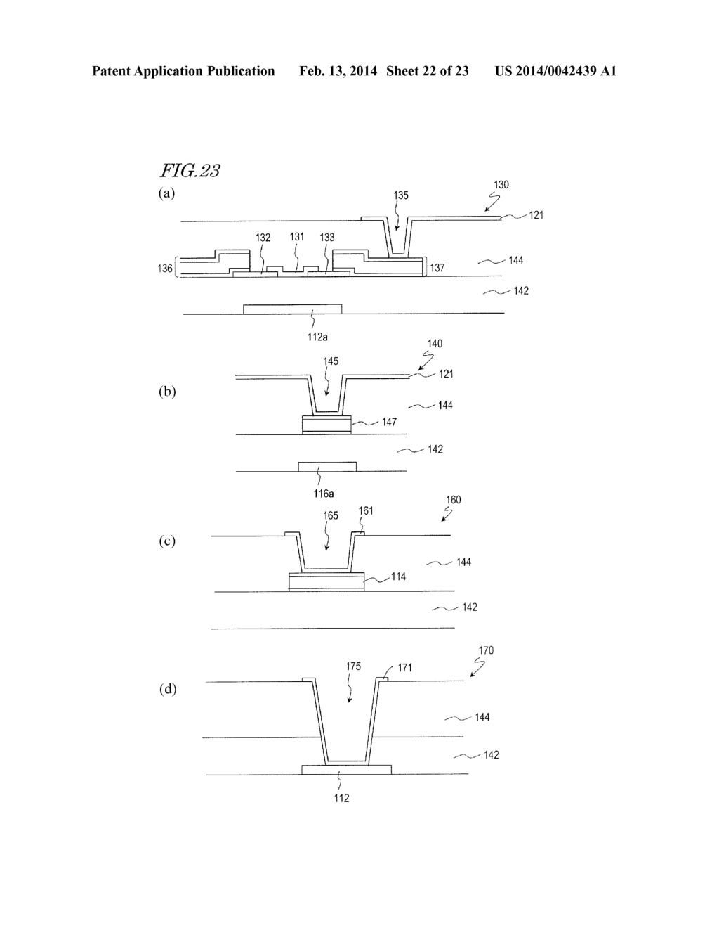 ACTIVE MATRIX SUBSTRATE, DISPLAY DEVICE, AND ACTIVE MATRIX SUBSTRATE     MANUFACTURING METHOD - diagram, schematic, and image 23