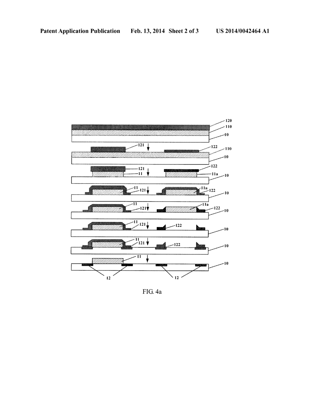 Array Substrate, Display Device And Manufacturing Method Of The Array     Substrate - diagram, schematic, and image 03