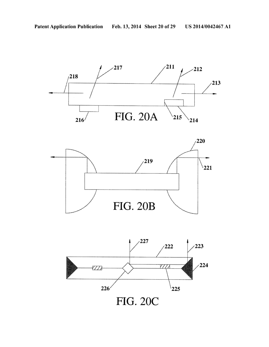 SOLID STATE LIGHT SOURCES WITH COMMON LUMINESCENT AND HEAT DISSIPATING     SURFACES - diagram, schematic, and image 21