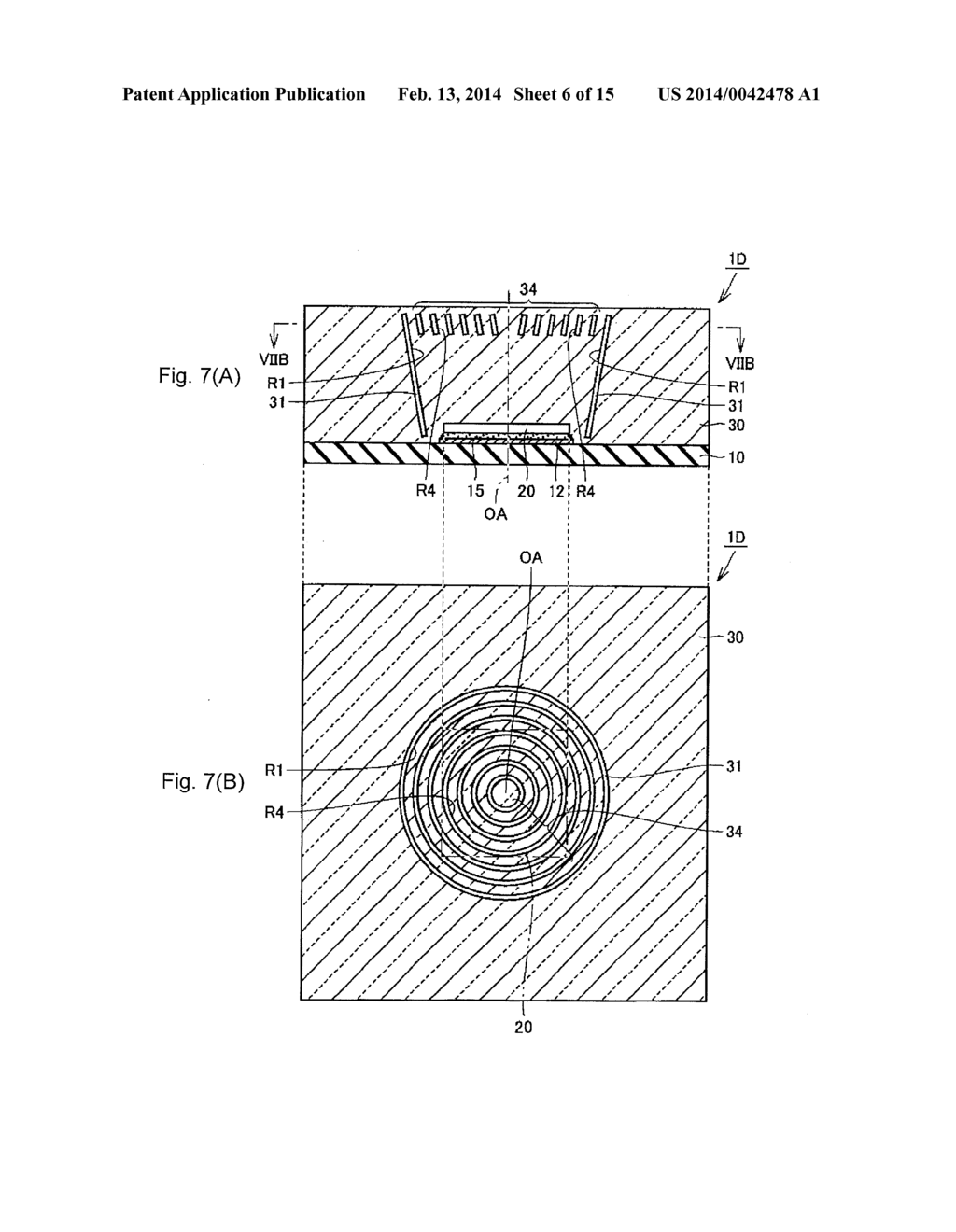 OPTICAL SEMICONDUCTOR PACKAGE, OPTICAL SEMICONDUCTOR MODULE, AND     MANUFACTURING METHOD OF THESE - diagram, schematic, and image 07