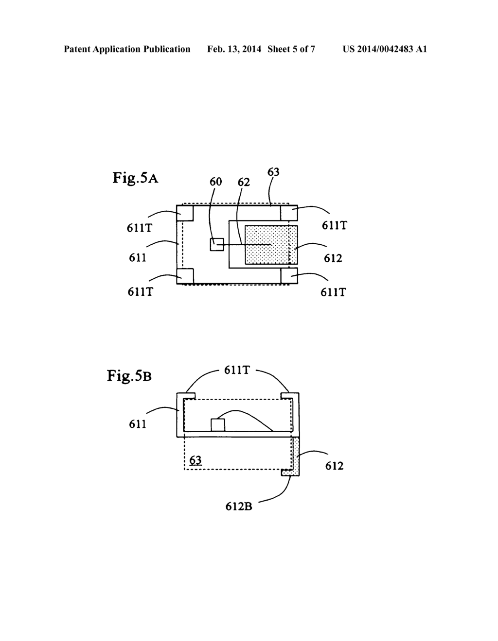 PROCESSES FOR MANUFACTURING AN LED PACKAGE WITH TOP AND BOTTOM ELECTRODES - diagram, schematic, and image 06