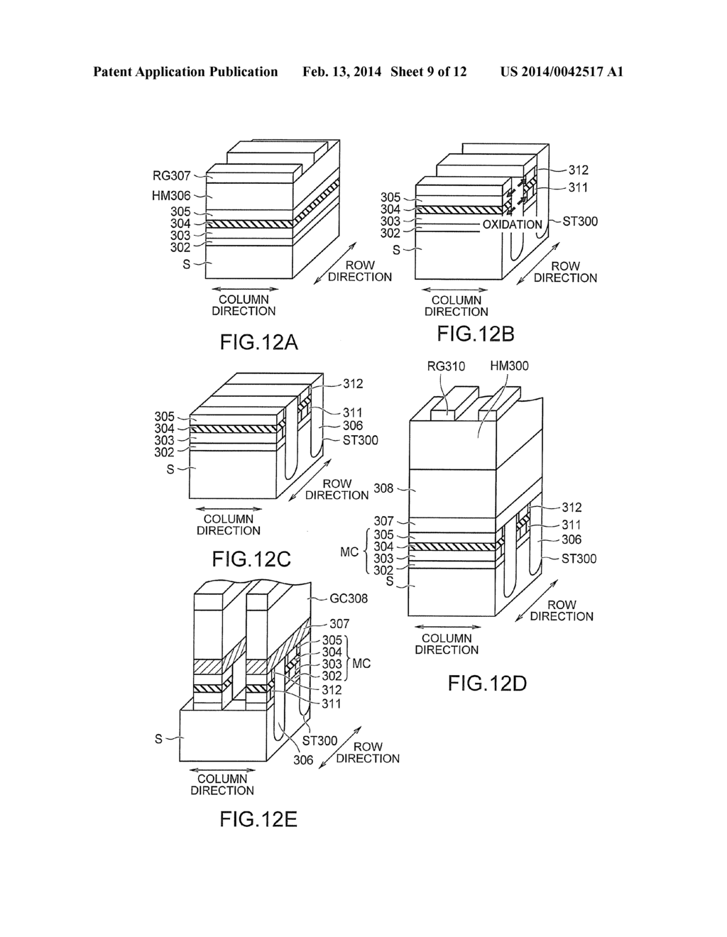 SEMICONDUCTOR MEMORY DEVICE AND MANUFACTURING METHOD THEREOF - diagram, schematic, and image 10