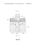 MOSFET WITH RECESSED CHANNEL FILM AND ABRUPT JUNCTIONS diagram and image