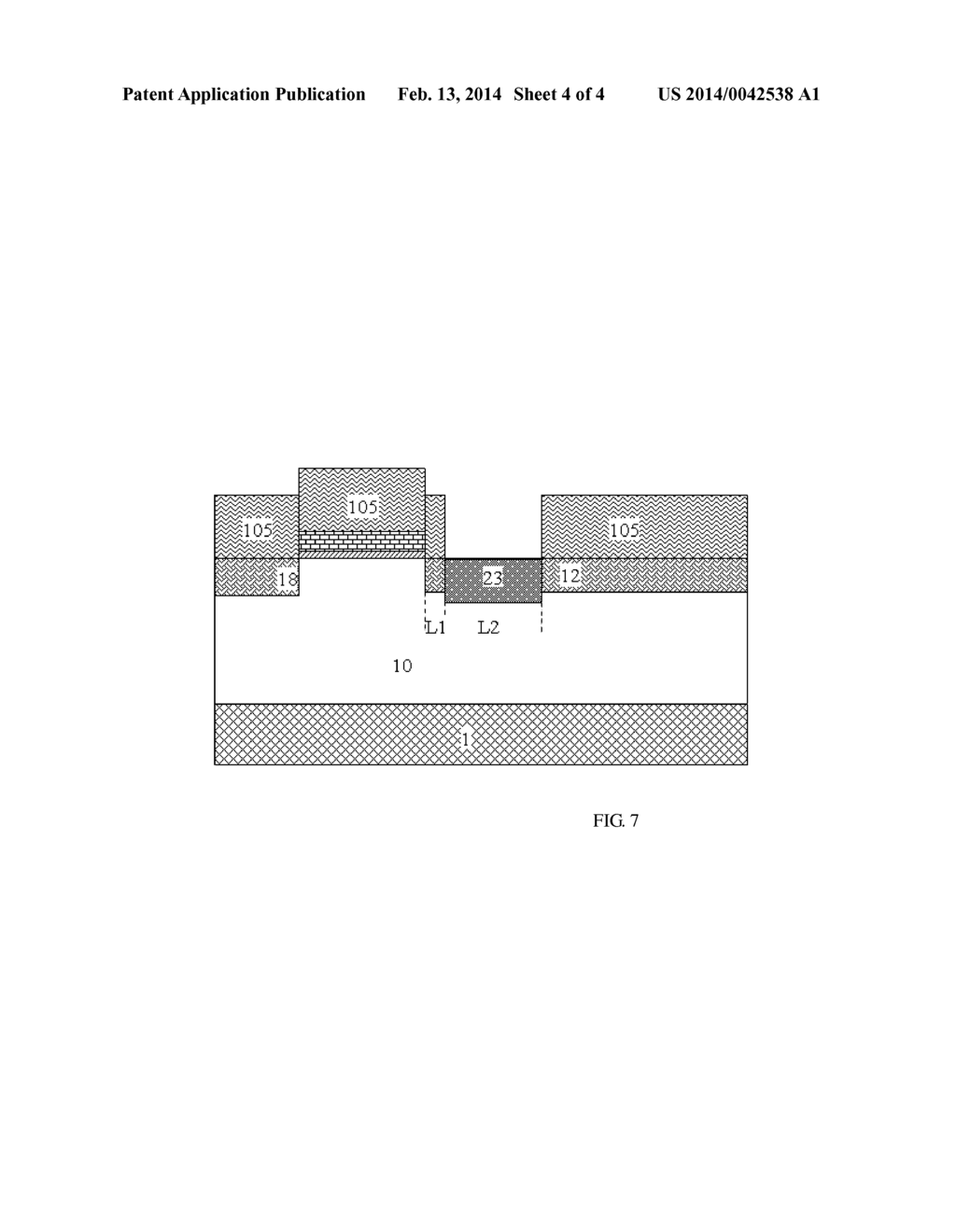 RF LDMOS DEVICE AND FABRICATION METHOD THEREOF - diagram, schematic, and image 05