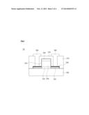 SELF-ALIGNED THIN FILM TRANSISTOR WITH DOPING BARRIER AND METHOD OF     MANUFACTURING THE SAME diagram and image