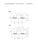 SELF-ALIGNED THIN FILM TRANSISTOR WITH DOPING BARRIER AND METHOD OF     MANUFACTURING THE SAME diagram and image