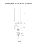 DISPENSE INTERFACE WITH LOCKOUT ELEMENT diagram and image