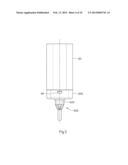 DISPENSE INTERFACE WITH LOCKOUT ELEMENT diagram and image