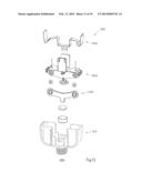 DISPENSE INTERFACE WITH LOCKOUT ELEMENT diagram and image