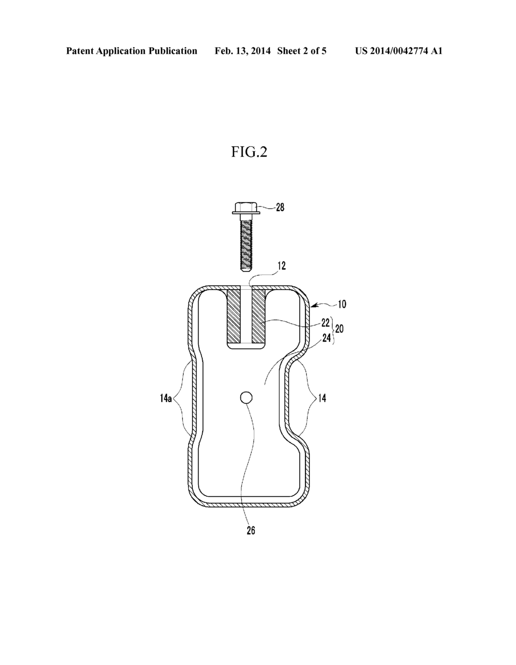 FRONT SIDE MEMBER ASSEMBLY AND METHOD OF ASSEMBLING THE SAME - diagram, schematic, and image 03