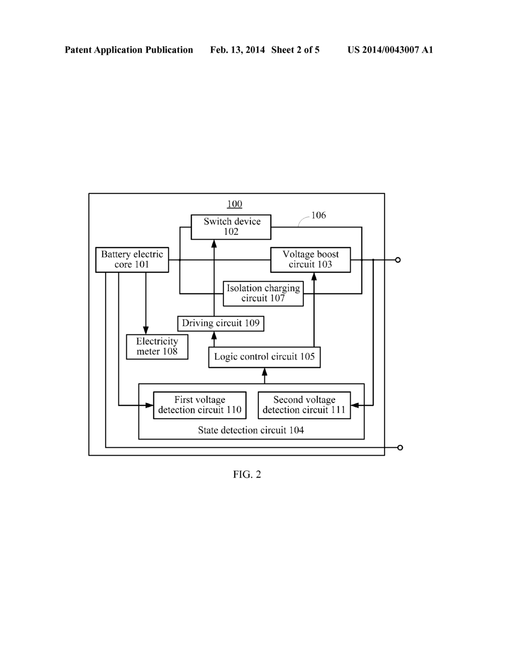 POWER SUPPLY APPARATUS AND METHOD, AND USER EQUIPMENT - diagram, schematic, and image 03