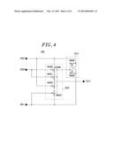 Voltage Output Circuit and Apparatus for Selectively Outputting Negative     Voltage Using the Same diagram and image