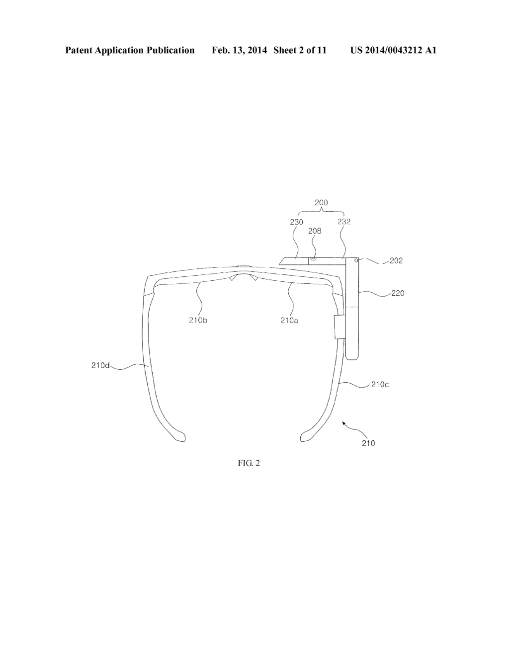 WEARABLE DISPLAY DEVICE - diagram, schematic, and image 03