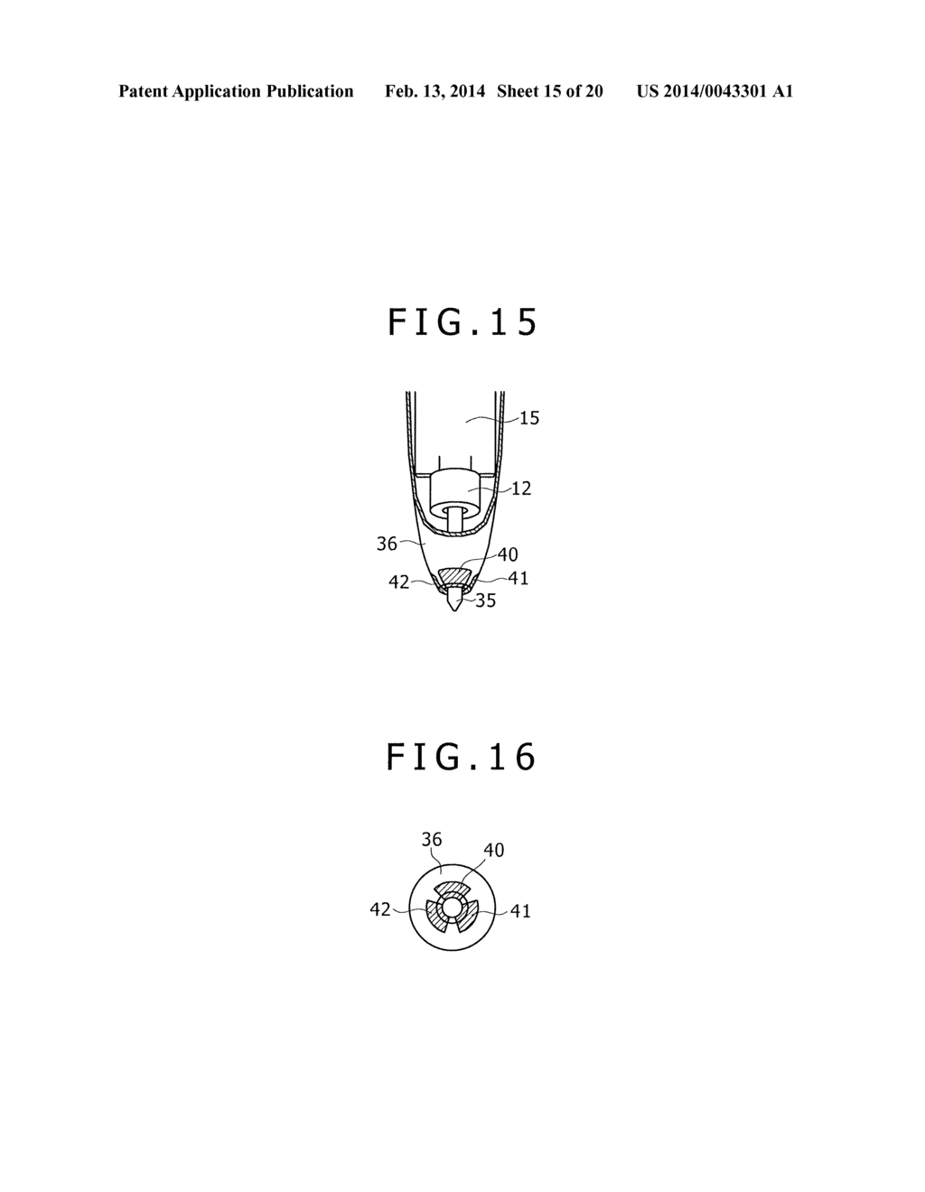 POSITION DETECTING DEVICE AND POSITION INDICATOR THEREOF - diagram, schematic, and image 16