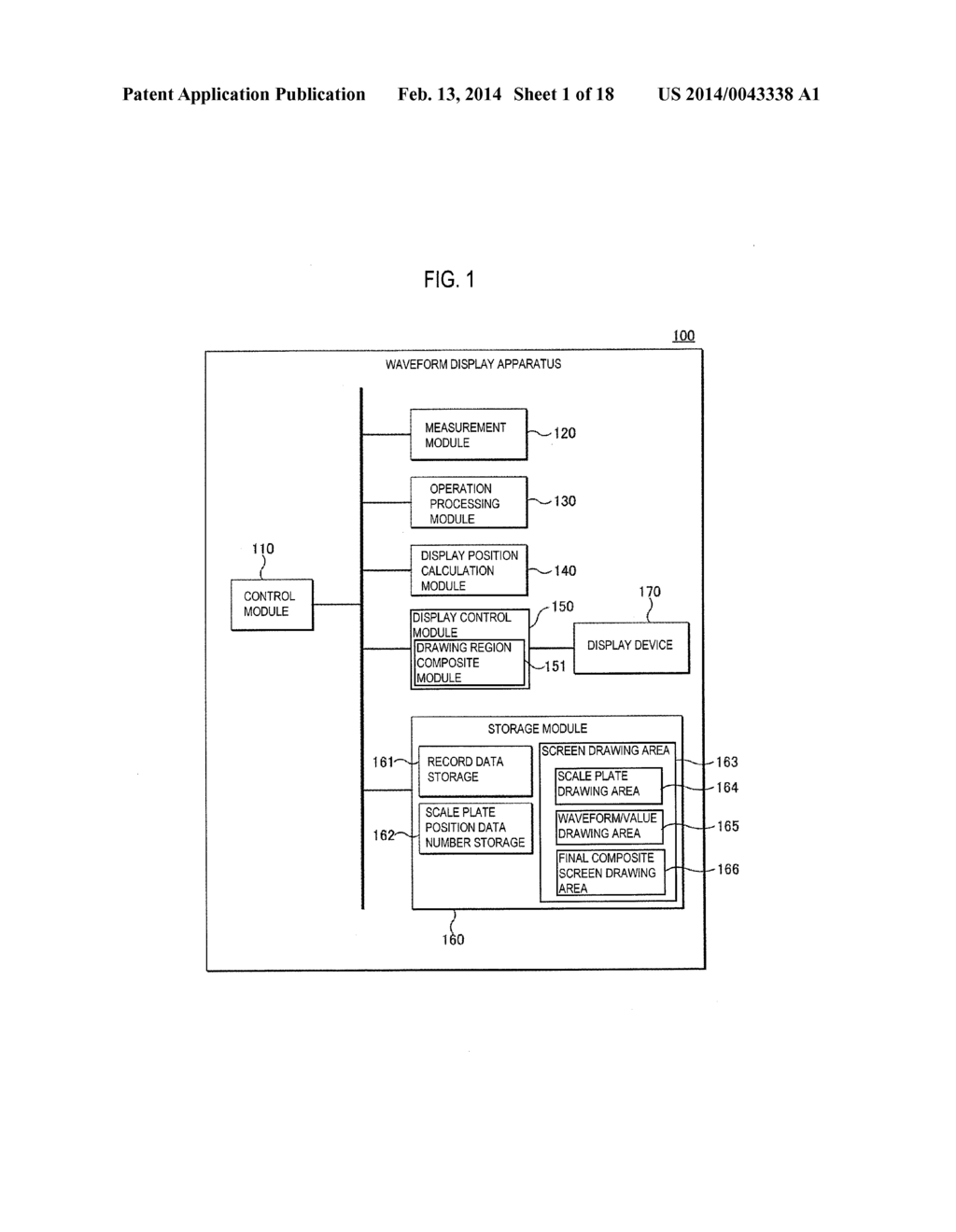 WAVEFORM DISPLAY APPARATUS - diagram, schematic, and image 02