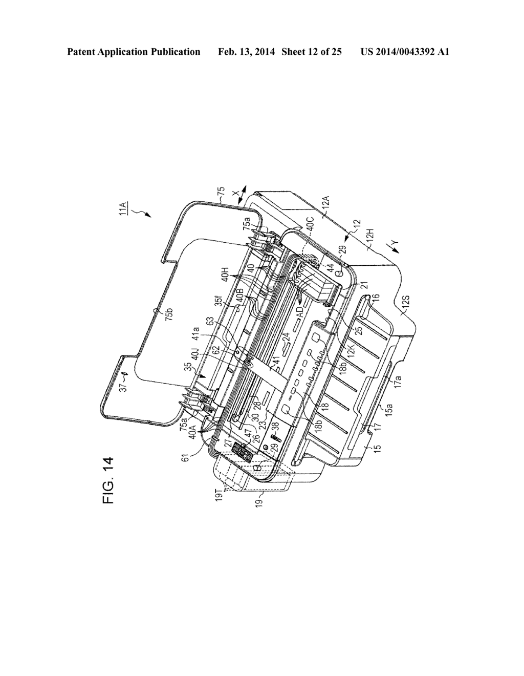 LIQUID EJECTING APPARATUS - diagram, schematic, and image 13