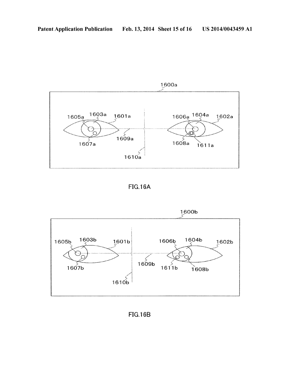 LINE-OF-SIGHT DIRECTION DETERMINATION DEVICE AND LINE-OF-SIGHT DIRECTION     DETERMINATION METHOD - diagram, schematic, and image 16